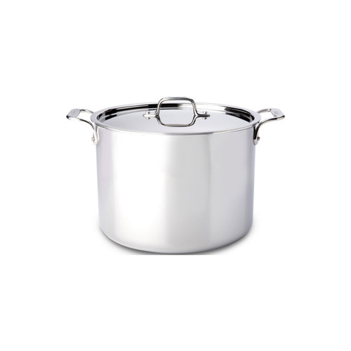 All-Clad D3 Stainless Steel 12qt Covered Stock Pot