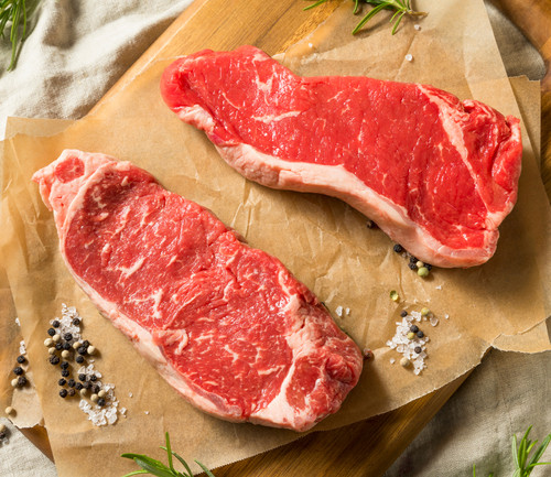 Dry-Aged New York Strip Steak - February