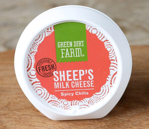 Sheep Cheese: Spicy Chilis - April