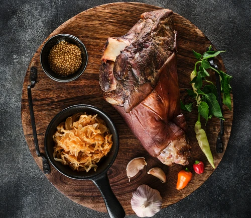 Smoked Pork Shank — Crosscut - October