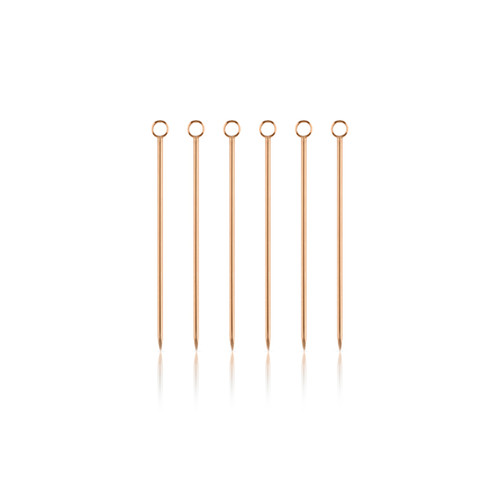 Viski - Copper Cocktail Straws