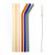Colorful Reusable Glass Straws