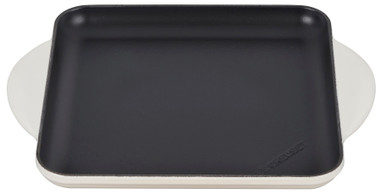 Le Creuset Enameled Cast Iron Square Griddle Pan, 9.5-Inches, Caribbean