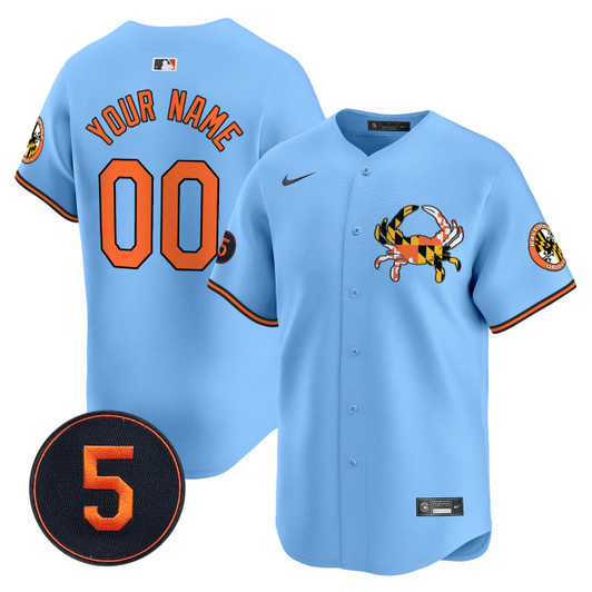Robinson Patch Baltimore Orioles Unisex Vapor Premier Limited V3 Custom Jersey