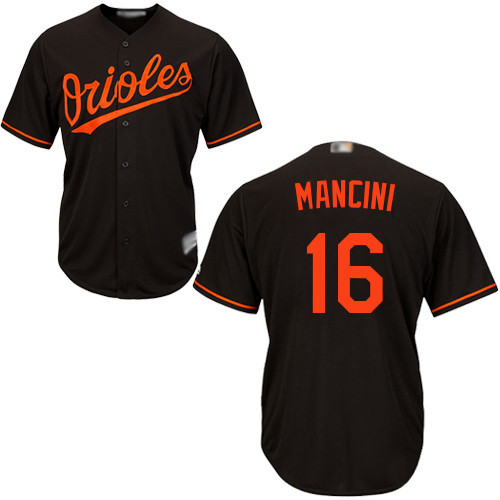 Trey Mancini #16 Baltimore Orioles Limited Cool Base Baseball Jersey - Black