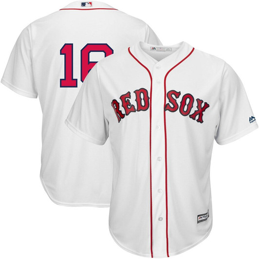 Andrew Benintendi Boston Red Sox Majestic Home Cool Base Limited Player Jersey - White