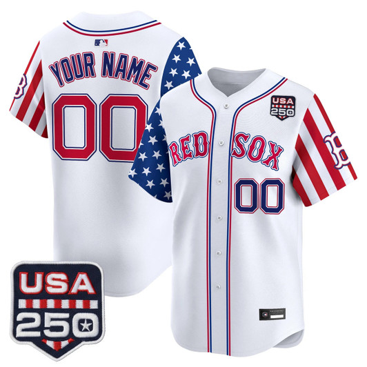 Boston Red Sox America Edition Vapor Premier Limited Custom Jersey