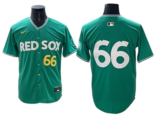 Brayan Bello #66 Boston Red Sox 2025 City Connect Limited Jersey - Green
