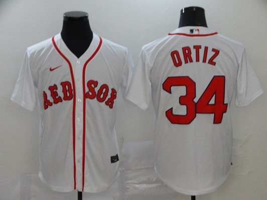 David Ortiz #34 Boston Red Sox 2020 Limited Jersey - White
