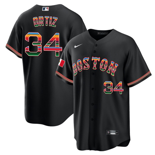David Ortiz #34 Boston Red Sox Mexico Hispanic Limited Jersey