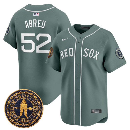 Freedom Trail Boston Red Sox Men Patch Vapor Premier Limited Jersey