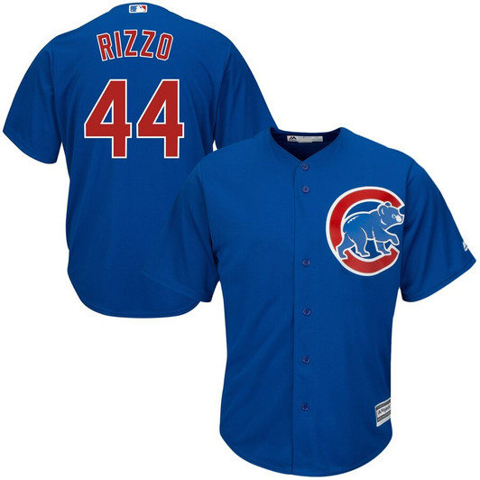 Anthony Rizzo #44 Chicago Cubs Majestic Limited Cool Base Player Jersey - Royal