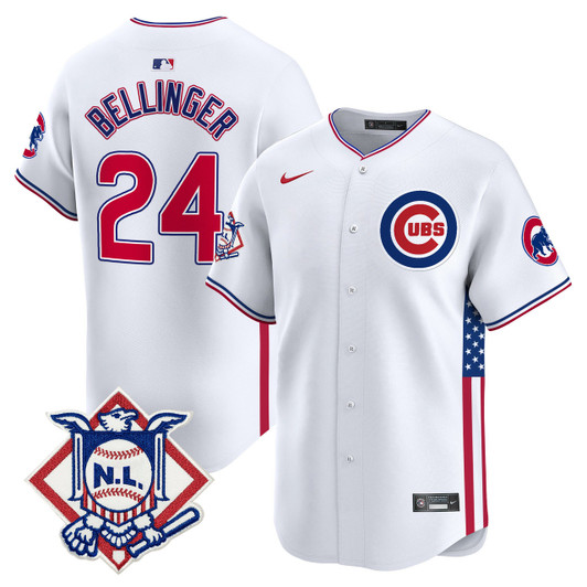 Chicago Cubs Men'S 2024 Fourth Of July Vapor Premier V3 Limited Jersey