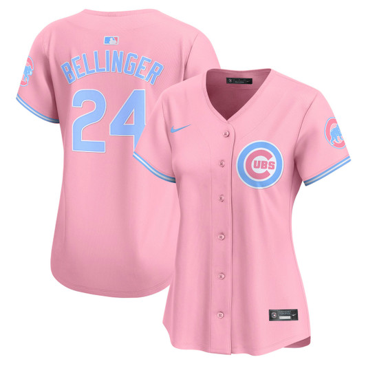 Chicago Cubs Women'S Vapor Premier Limited Jersey - Bubblegum Pink
