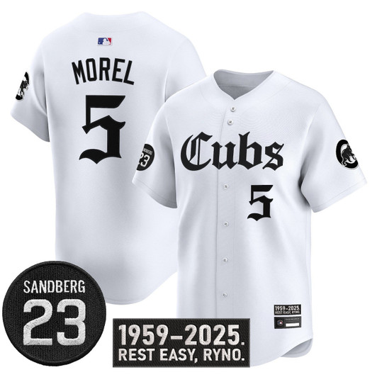 Christopher Morel #5 Chicago Cubs Ryne Sandberg Tribute Limited Jersey - White