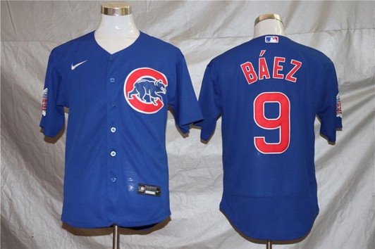 Javier Baez #9 Chicago Cubs 2020 Limited Jersey - Blue