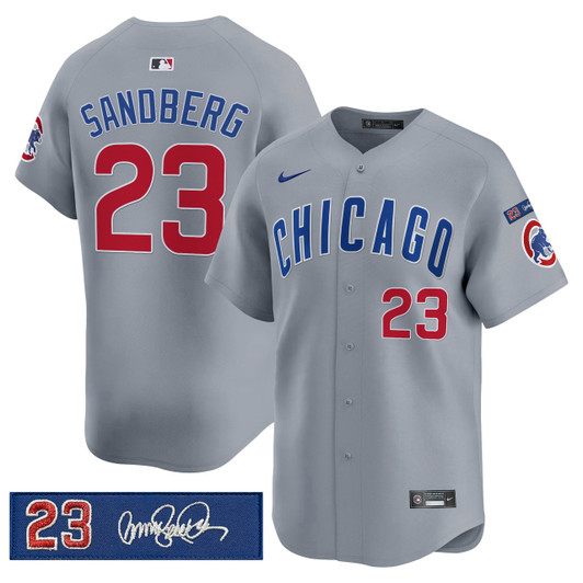 Ryne Sandberg #23 Chicago Cubs Men'S ' Tribute' Vapor Premier V3 Limited Jersey