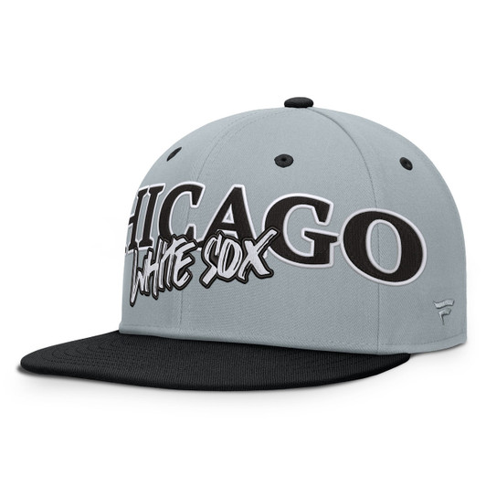 Chicago White Sox Fanatics Men'S Twill Fitted Hat Limited Jersey - Gray