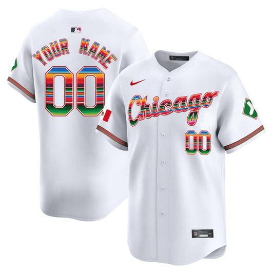 Chicago White Sox Mexico Vapor Premier Limited V3All Custom Jersey