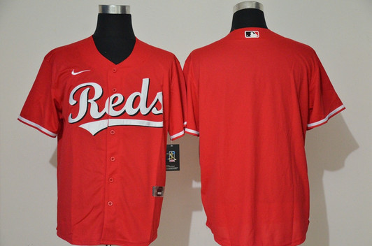 Cincinnati Reds Nike Mens Limited Blank Cool Base Jersey - Red