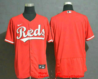 Cincinnati Reds Nike Mens Limited Blank Flex Base Jersey - Red