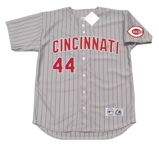 Eric Davis #44 Cincinnati Reds 1996 Throwback Away Limited Baseball Jersey