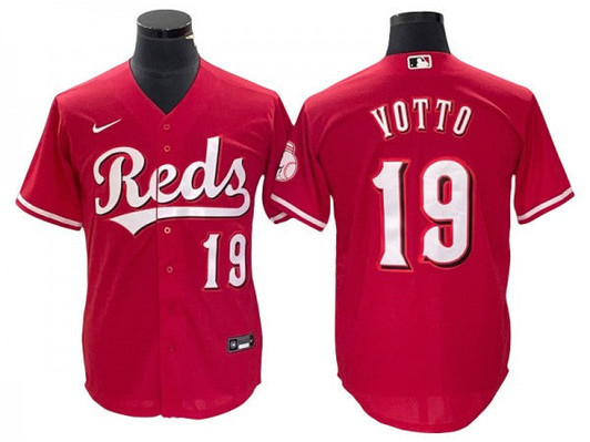 Joey Votto #19 Cincinnati Reds Alternate Limited Cool Base Jersey - Red