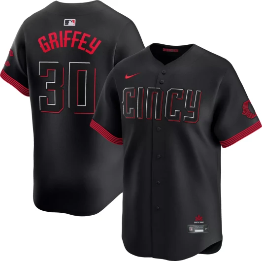 Ken Griffey Jr. #30 Cincinnati Reds Nike Men'S City Connect Limited Vapor Jersey