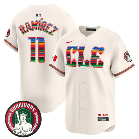 Cleveland Guardians Men'S Mexico Vapor Premier Limited Jersey