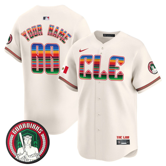 Cleveland Guardians Mexico Vapor Premier Limited Custom Jersey