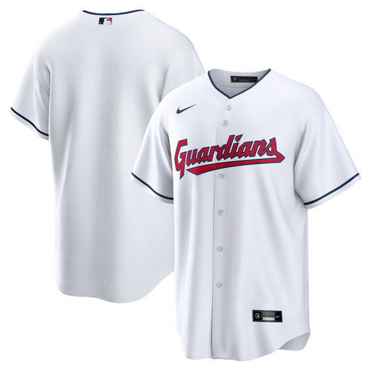 Cleveland Guardians Nike Home Blank Limited Jersey - White