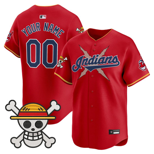 Cleveland Indians X One Piece Vapor Premier Limited Custom Jersey