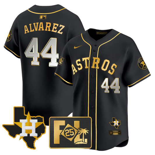 Houston Astros Men'S 2025 Spring Training Texas Patch Vapor Premier Limited Jersey