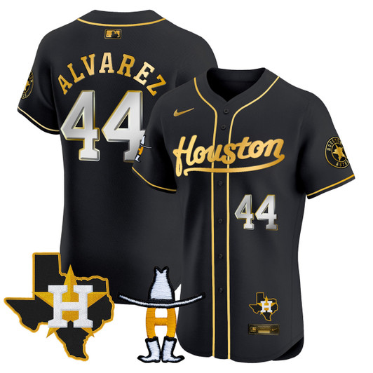 Houston Astros Men'S Houston Rodeo Patch Vapor Premier Elite Jersey