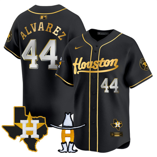 Houston Astros Men'S Houston Rodeo Patch Vapor Premier Limited Jersey