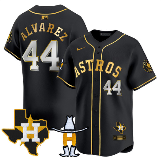 Houston Astros Men'S Houston Rodeo Patch Vapor Premier V2 Limited Jersey