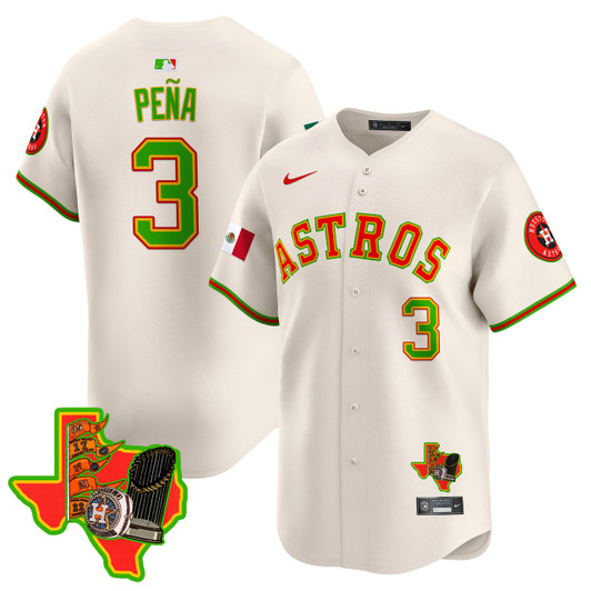 Houston Astros Men'S Loteria Vapor Premier Limited Jersey