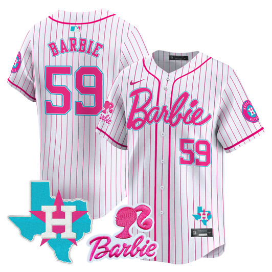 Houston Astros Unisex Barbie Vapor Premier Limited Jersey
