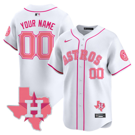 Houston Astros Vapor Premier V2 Limited Jersey - Bubblegum Pink