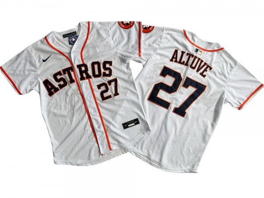 Jose Altuve #27 Houston Astros Limited Jersey - White