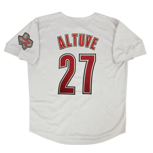 Jose Altuve #27 Houston Astros Men'S 2012 Limited Jersey - White