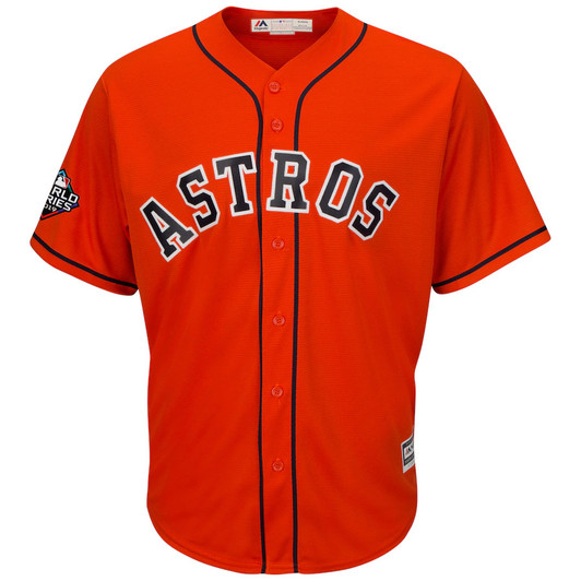 Justin Verlander #35 Houston Astros Majestic 2019 World Series Bound Limited Cool Base Player Jersey - Orange