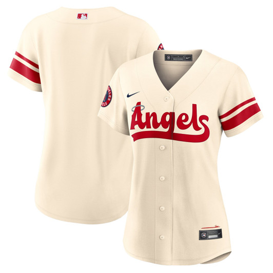Los Angeles Angels Nike Women'S City Connect Limited Team Jersey - Cream