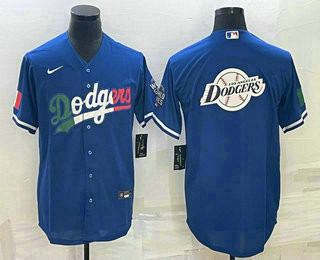Big Logo Los Angeles Dodgers Nike Mens Pinstripe Cool Base Jerseysyiu8Khukmu_19 Limited Jersey - Navy Blue