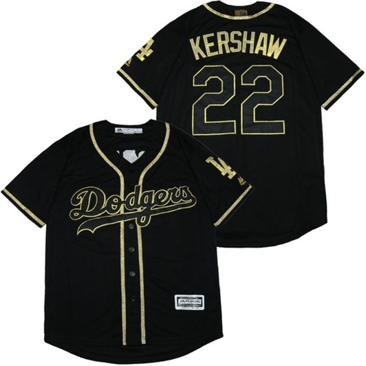 Clayton Kershaw #22 Los Angeles Dodgers 2020 Limited Jersey - Black