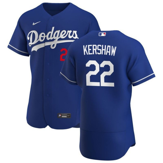 Clayton Kershaw #22 Los Angeles Dodgers 2020 Limited Jersey - Navy Blue