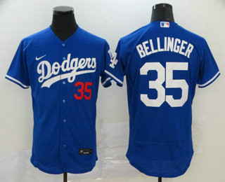 Cody Bellinger #35 Los Angeles Dodgers Nike Mens Limited Flex Base Jersey - Blue