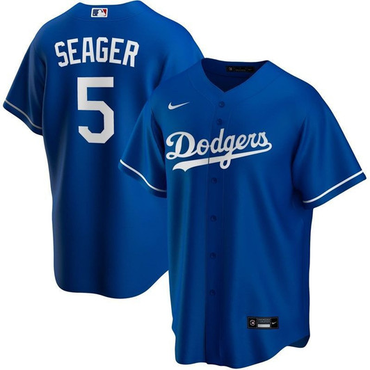 Corey Seager #5 Los Angeles Dodgers 2020 Limited Jersey - Navy Blue