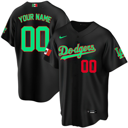 Custom Name Los Angeles Dodgers Mexico Number Limited Jersey