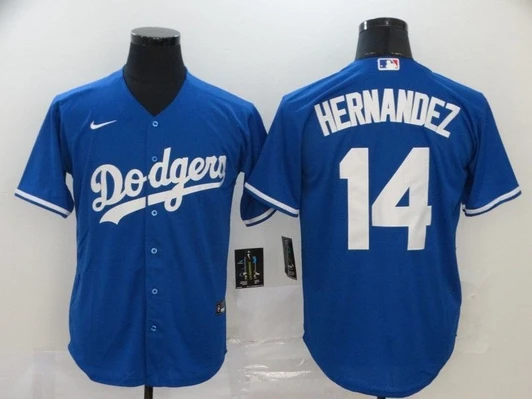 Enrique Hernandez #14 Los Angeles Dodgers 2020 Limited Jersey - Navy Blue